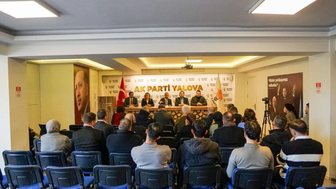 AK PARTİ’NİN YALOVA’DA ÜYE SAYISI AÇIKLANDI