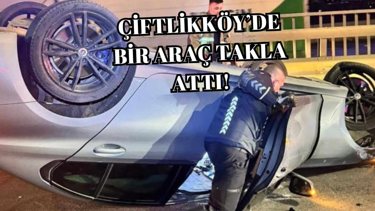 TAKLA ATAN ARAÇTAN YARALI KURTARILDI