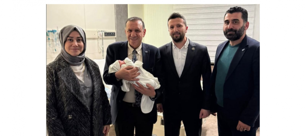 AZİZ BAŞKAN, YENİ DOĞAN OĞLUNA ‘YAVUZ’ İSMİNİ VERDİ