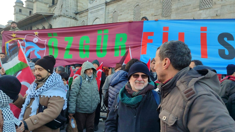 YALOVA’DAN, FİLİSTİN YÜRÜYÜŞÜNE YOĞUN KATILIM