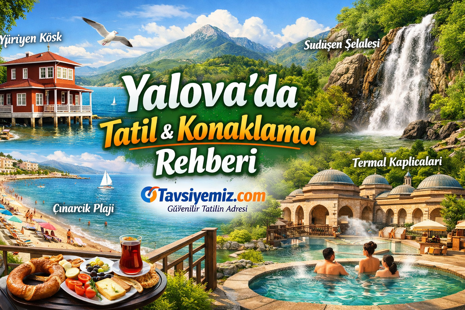 Yalova Günlük Kiralık Daire ve Konaklama: Termal Kaynakların ve Mavinin Buluşma Noktası