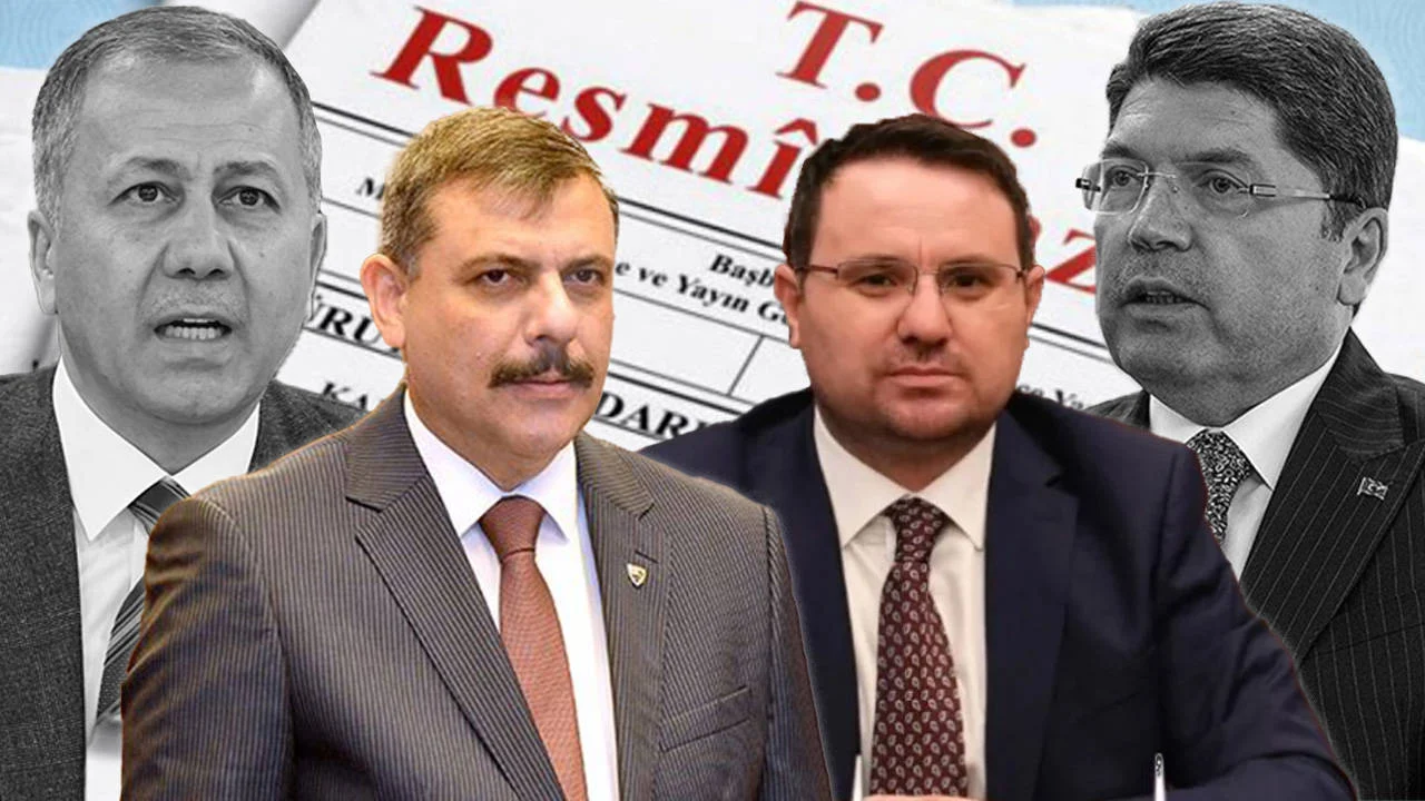 SON DAKİKA: KABİNEDE KRİTİK DEĞİŞİKLİK! İÇİŞLERİ VE ADALET BAKANLIĞINA YENİ ATAMALAR