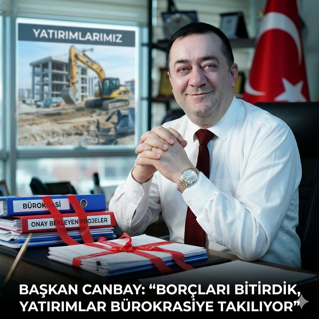 BAŞKAN CANBAY:“STAT VE SAHA PROJESİ BÜROKRASİYE TAKILDI”