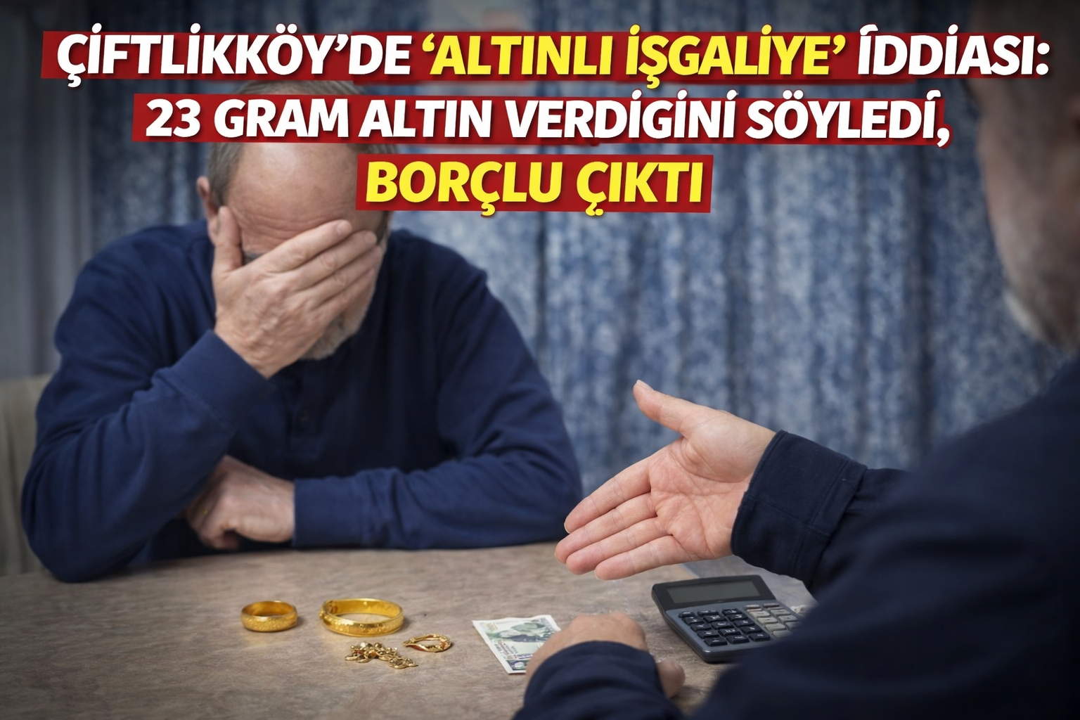 ÇİFTLİKKÖY’DE “ALTINLI İŞGALİYE” İDDİASI!