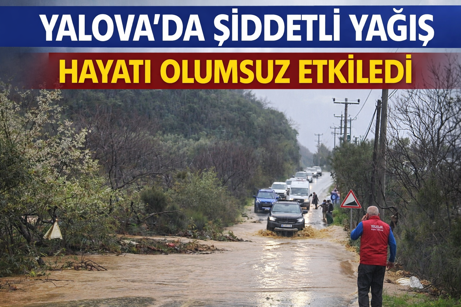 ESEKÖY’DE DERELER TAŞTI, BÜYÜKBAŞ HAYVANLAR TELEF OLDU