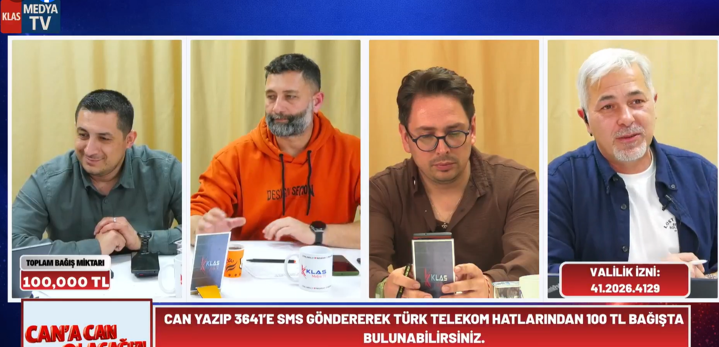 KLAS MEDYA’DA DMD HASTASI CAN ÖZDEMİR İÇİN ‘BİRLİK’ OLDUK