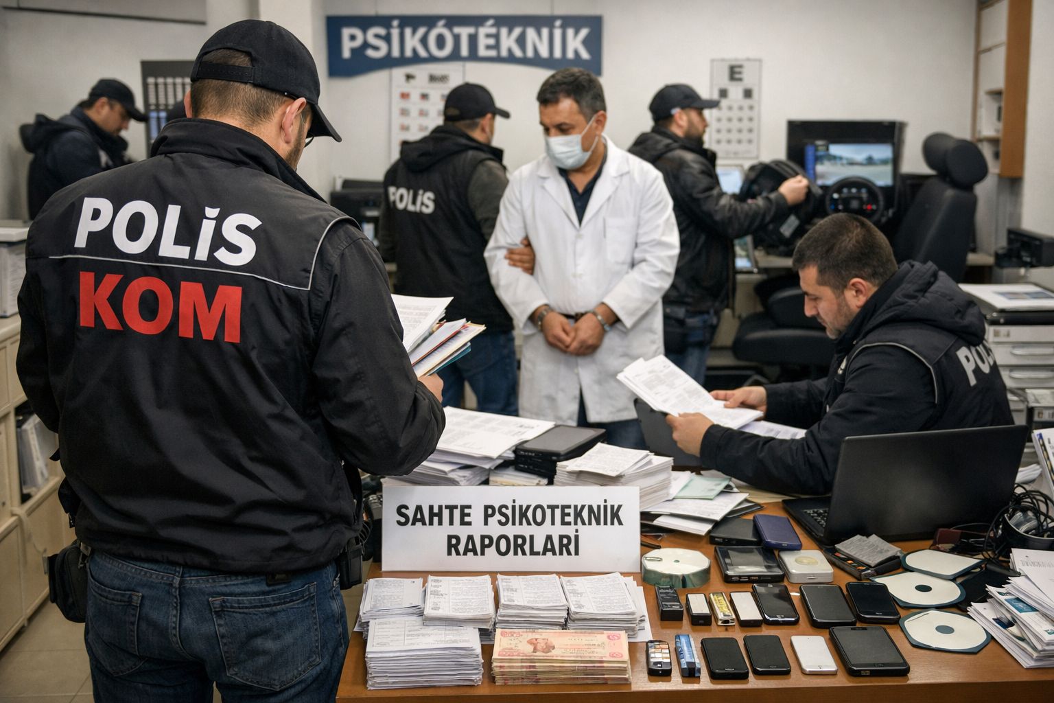 YALOVA MERKEZLİ 11 İLDE SAHTE PSİKOTEKNİK OPERASYONU: 29 ŞÜPHELİ GÖZALTINDA