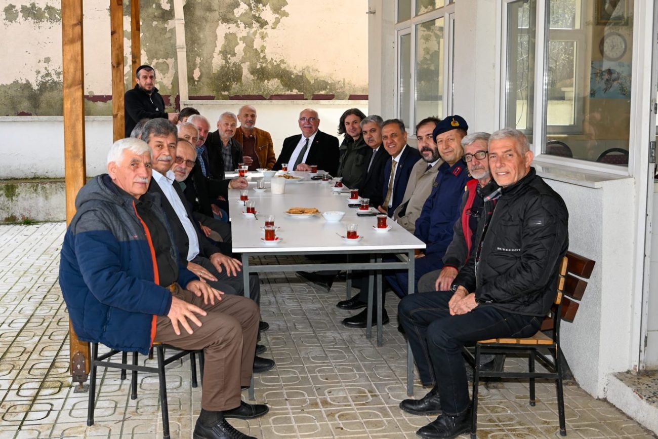 VALİ USTA, ESADİYE KÖYÜNÜ ZİYARET ETTİ