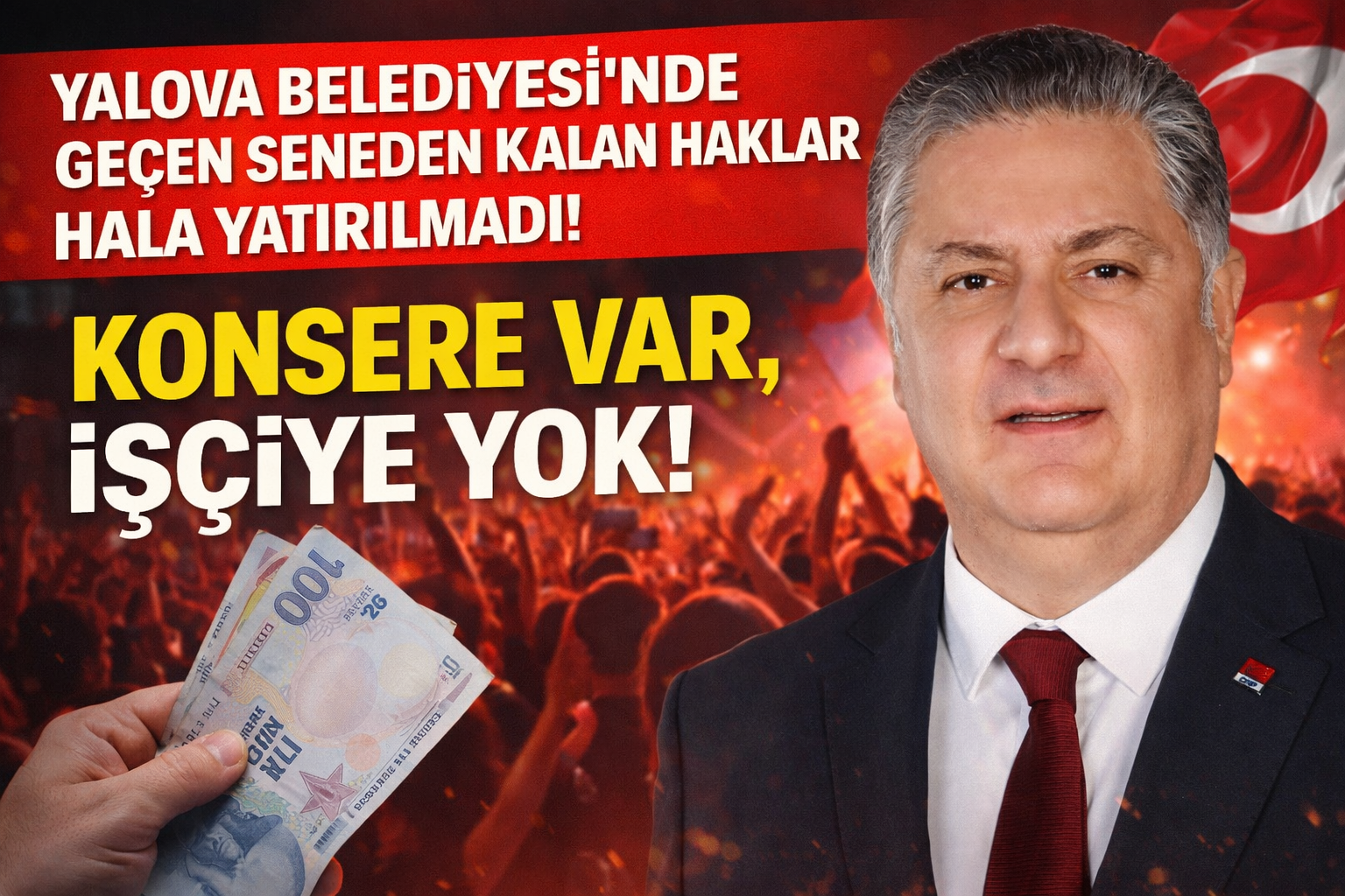 İŞİN EHLİ SINIFTA KALDI.. GEÇEN SENEDEN KALAN HAKLAR HALA YATIRILMADI!