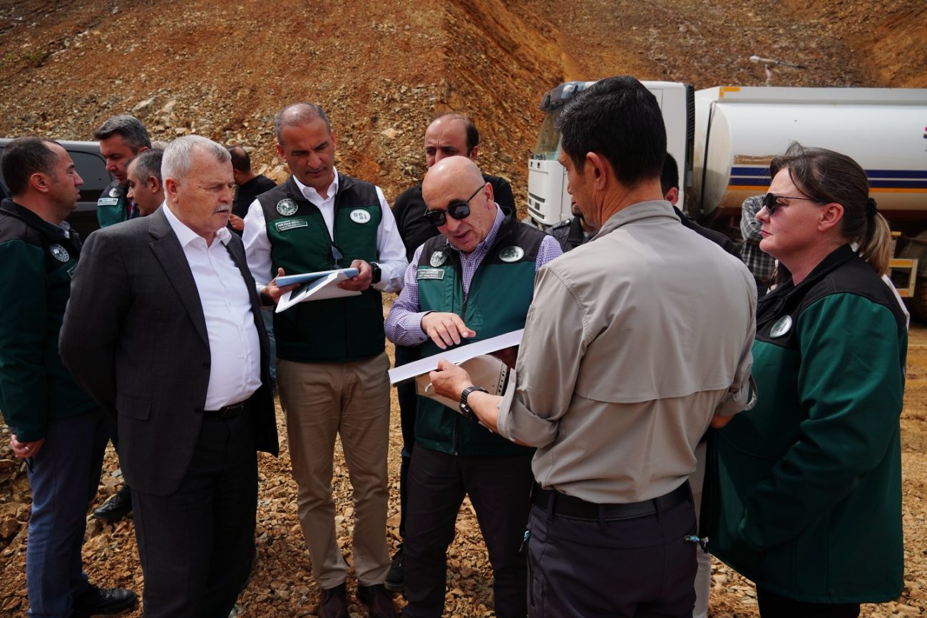 5 MİLYON METREKÜPLÜK YENİ BARAJDA ÇALIŞMALAR SÜRÜYOR