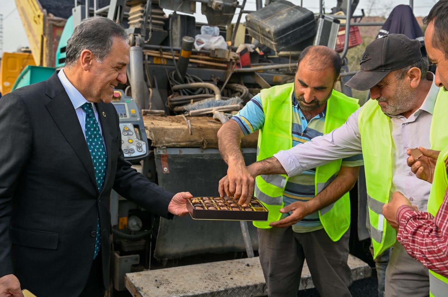 VALİ USTA, TAŞKÖPRÜ-KILIÇ YOLUNDA İNCELEMELERDE BULUNDU