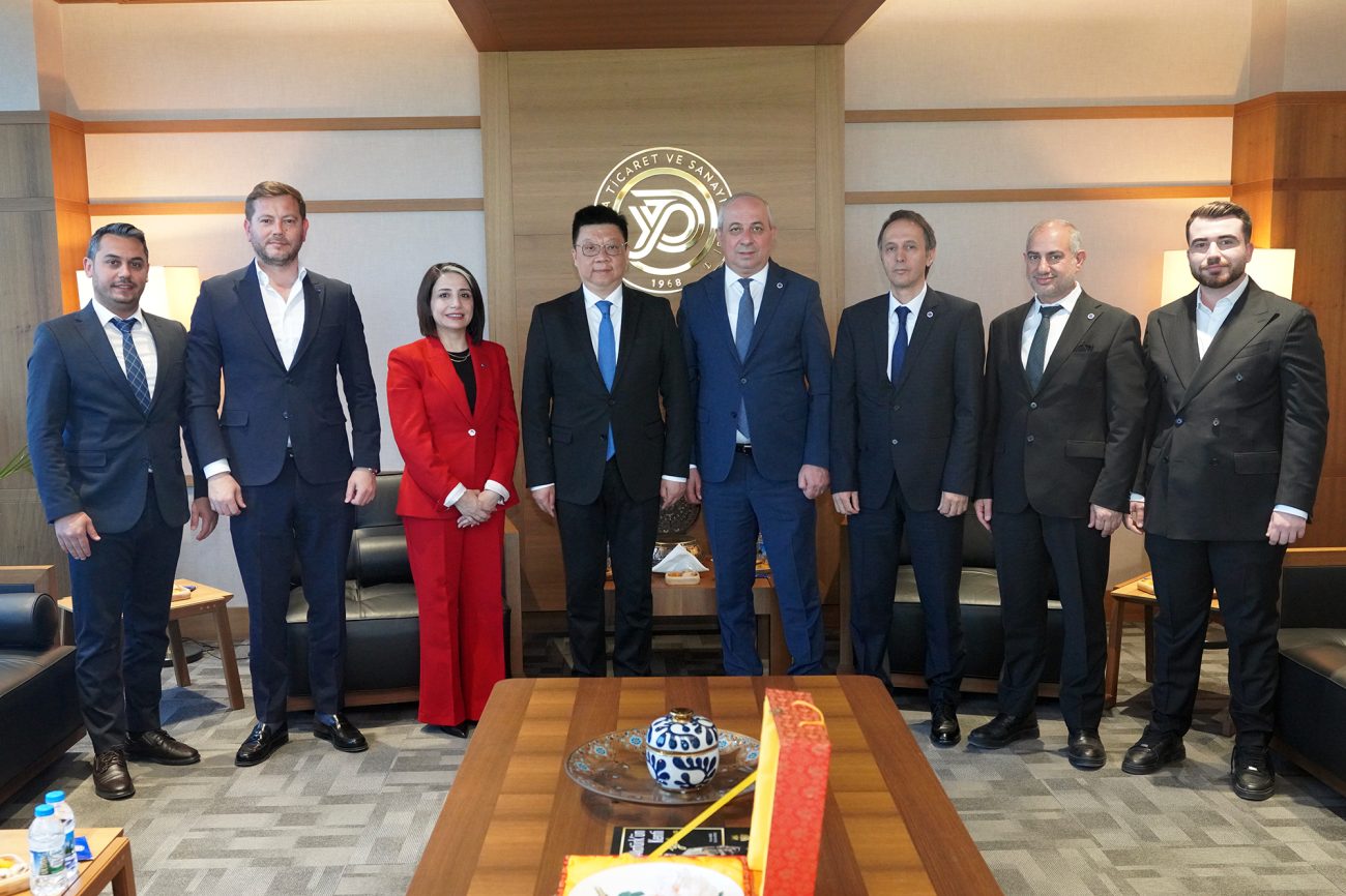 ÇİN İSTANBUL BAŞKONSOLOSU WEİ XİAODONG’DAN YTSO’YA ZİYARET