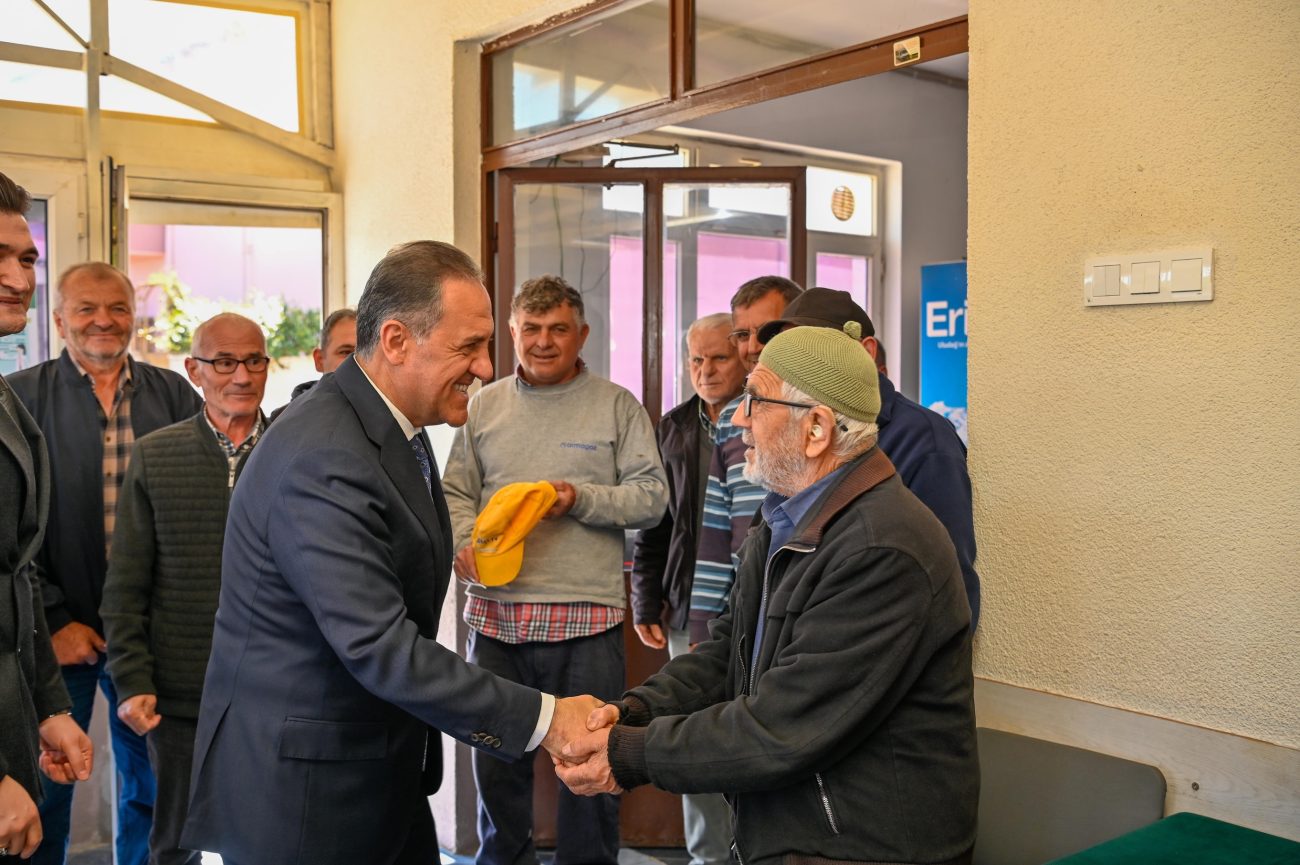VALİ USTA’DAN GEYİKDERE VE AHMEDİYE KÖYÜNE ZİYARET