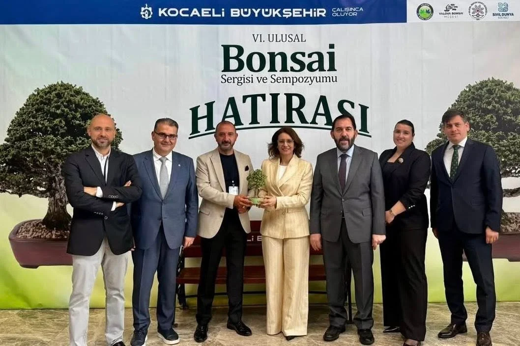 ULUSAL BONSAİ FUARINA YALOVA DAMGASI