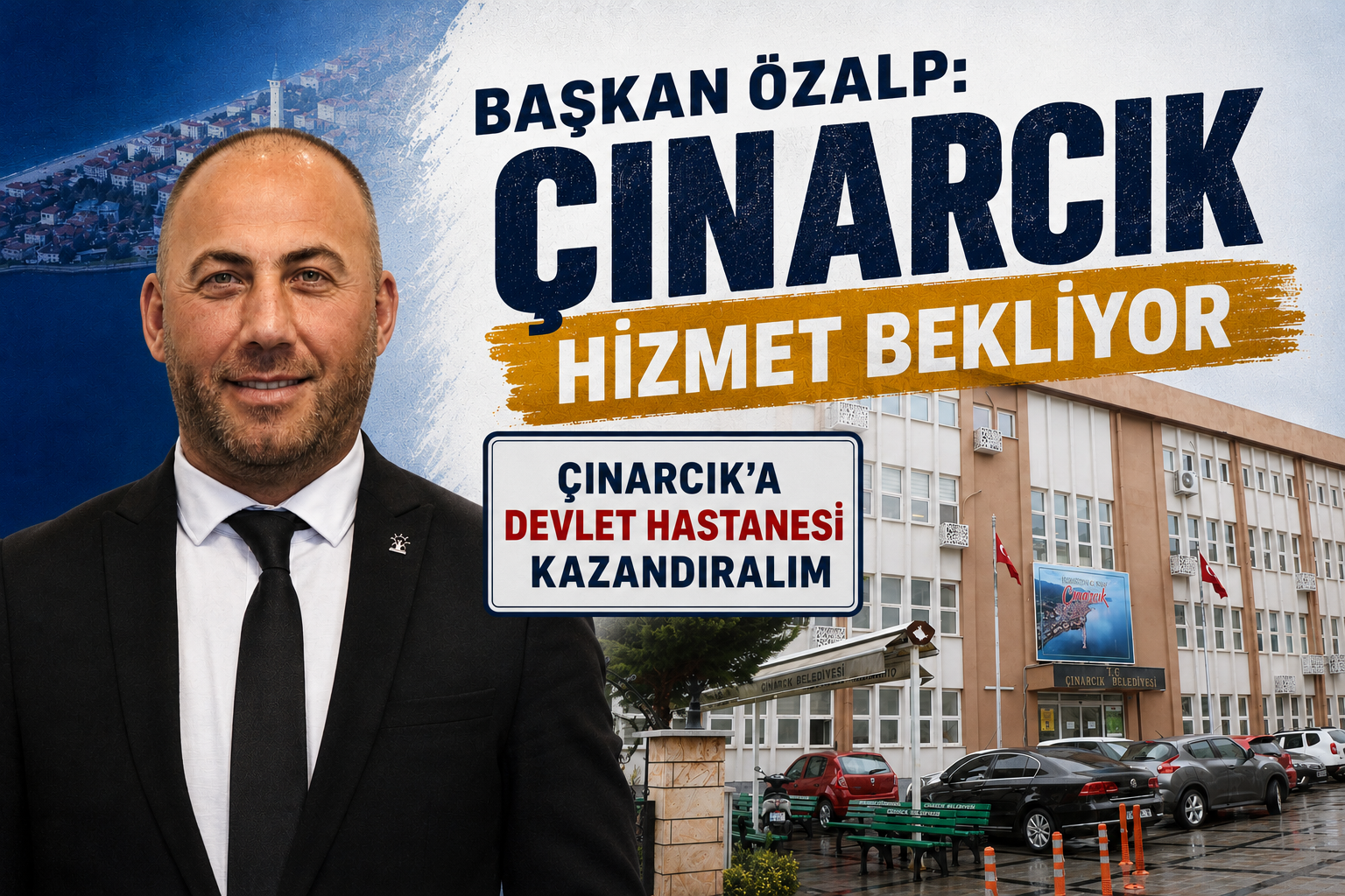 AK PARTİ ÇINARCIK İLÇE BAŞKANI ÖZALP’TEN BELEDİYE YÖNETİMİNE SERT ELEŞTİRİ!