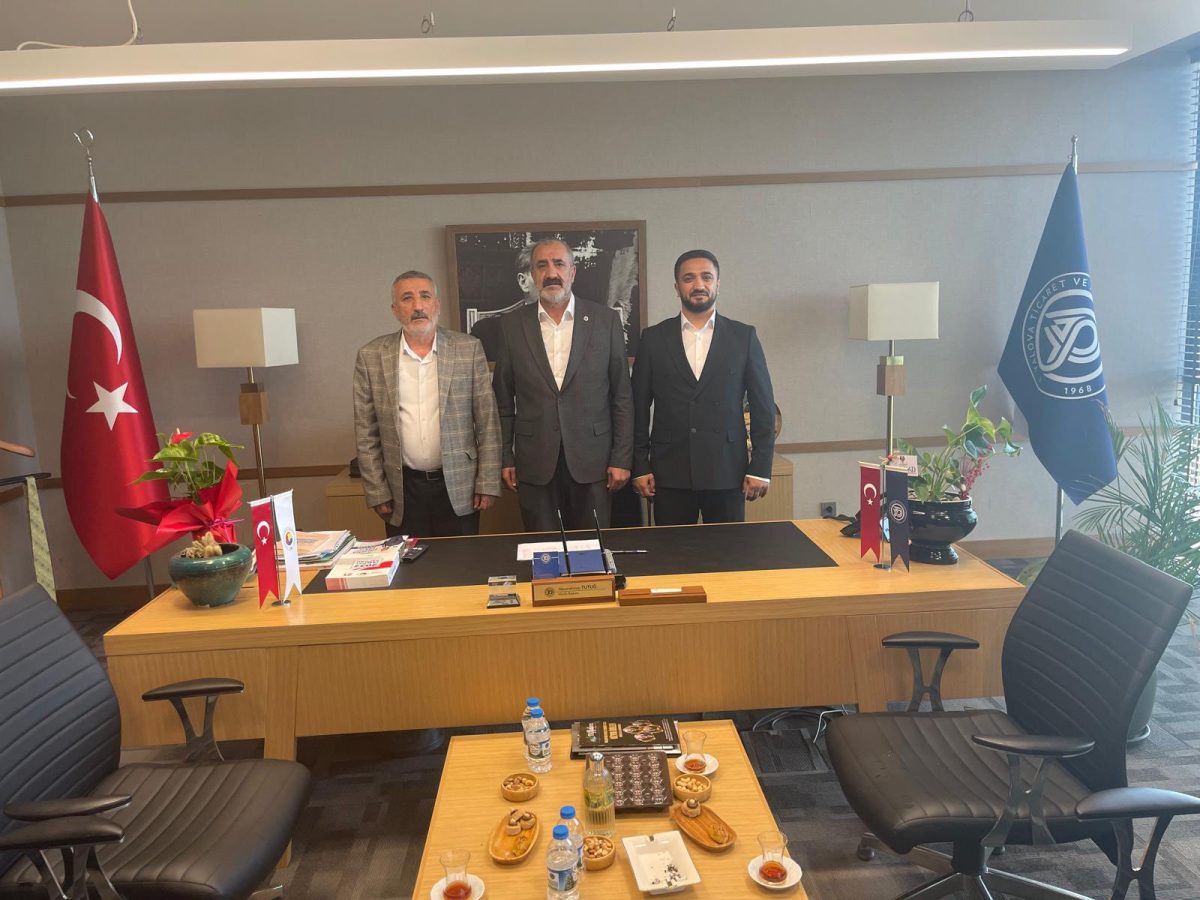 ÇİFTLİKKÖY BELEDİYE MECLİS ÜYESİ TUTUĞ’DAN, YTSO MECLİS BAŞKANI ABDURRAHMAN TUTUĞ’A ZİYARET