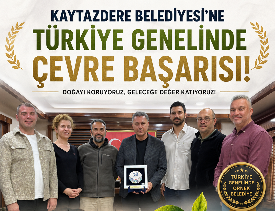 PRESTİJLİ ÖDÜLÜN SAHİBİ KAYTAZDERE BELEDİYESİ OLDU 2 PRESTİJLİ ÖDÜLÜN SAHİBİ KAYTAZDERE BELEDİYESİ OLDU