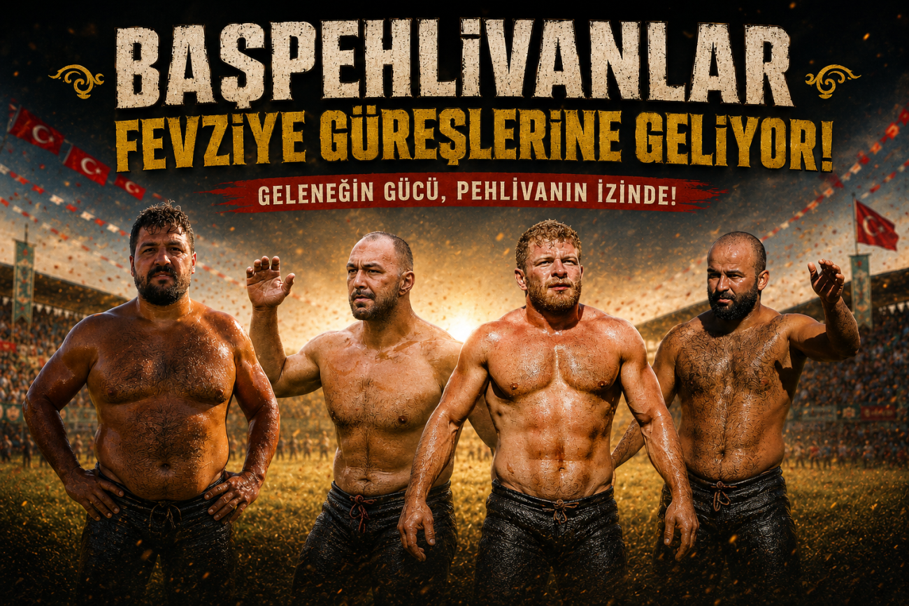 116 YILLIK GELENEK FEVZİYE’DE.. GERİ SAYIM BAŞLADI, BAŞPEHLİVANLAR ER MEYDANINA ÇIKIYOR! 2 116 YILLIK GELENEK FEVZİYE’DE.. GERİ SAYIM BAŞLADI, BAŞPEHLİVANLAR ER MEYDANINA ÇIKIYOR!