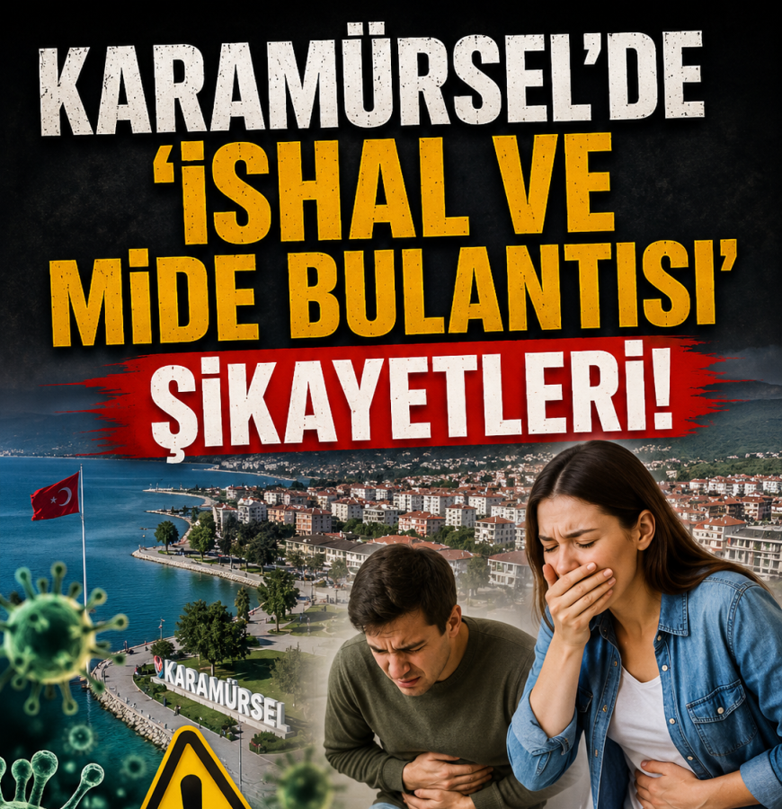 KARAMÜRSEL'DE MİDE VE BAĞIRSAK ŞİKAYETLERİNDE DİKKAT ÇEKEN ARTIŞ! GÖZLER İÇME SUYUNDA MI? 2 KARAMÜRSEL'DE MİDE VE BAĞIRSAK ŞİKAYETLERİNDE DİKKAT ÇEKEN ARTIŞ! GÖZLER İÇME SUYUNDA MI?