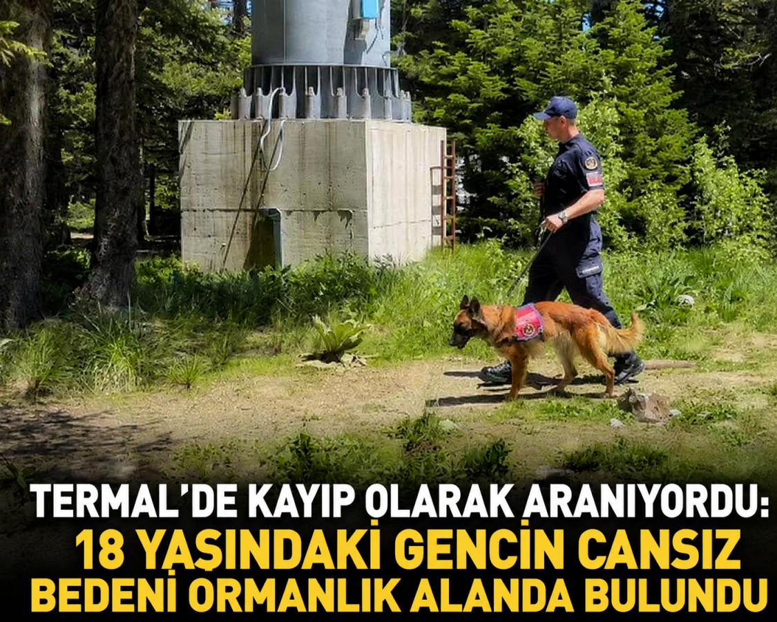 TERMAL'DE KAYIP OLARAK ARANIYORDU: 18 YAŞINDAKİ GENCİN CANSIZ BEDENİ ORMANLIK ALANDA BULUNDU 2 TERMAL'DE KAYIP OLARAK ARANIYORDU: 18 YAŞINDAKİ GENCİN CANSIZ BEDENİ ORMANLIK ALANDA BULUNDU