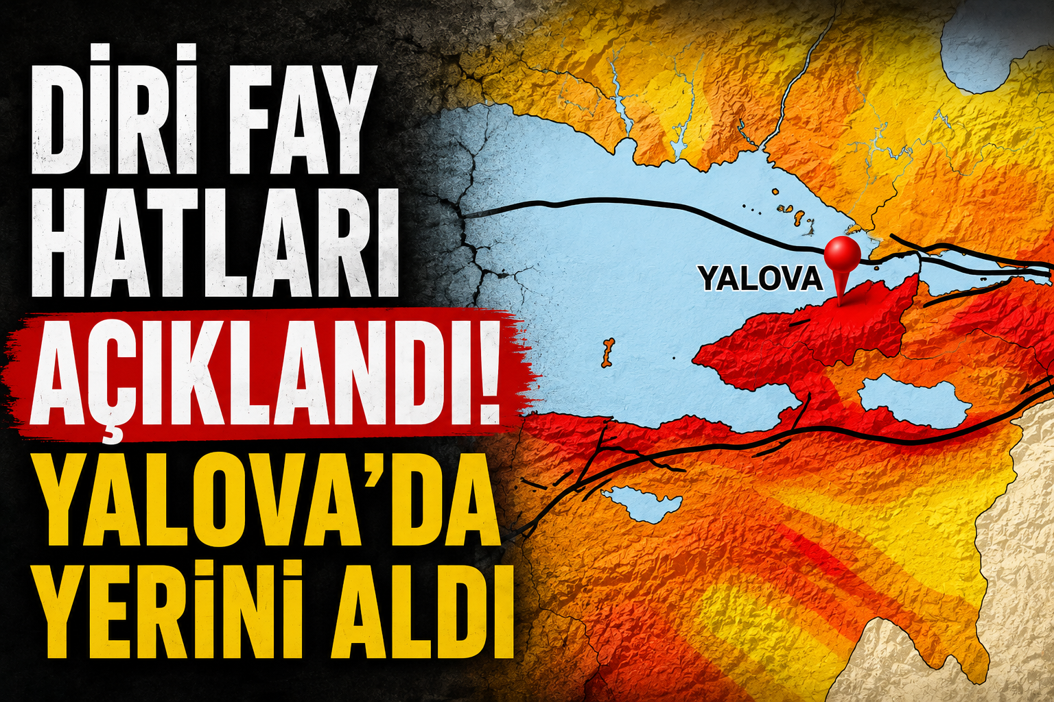 YALOVA VE MARMARA BÖLGESİ EN KRİTİK DEPREM KUŞAĞINDA