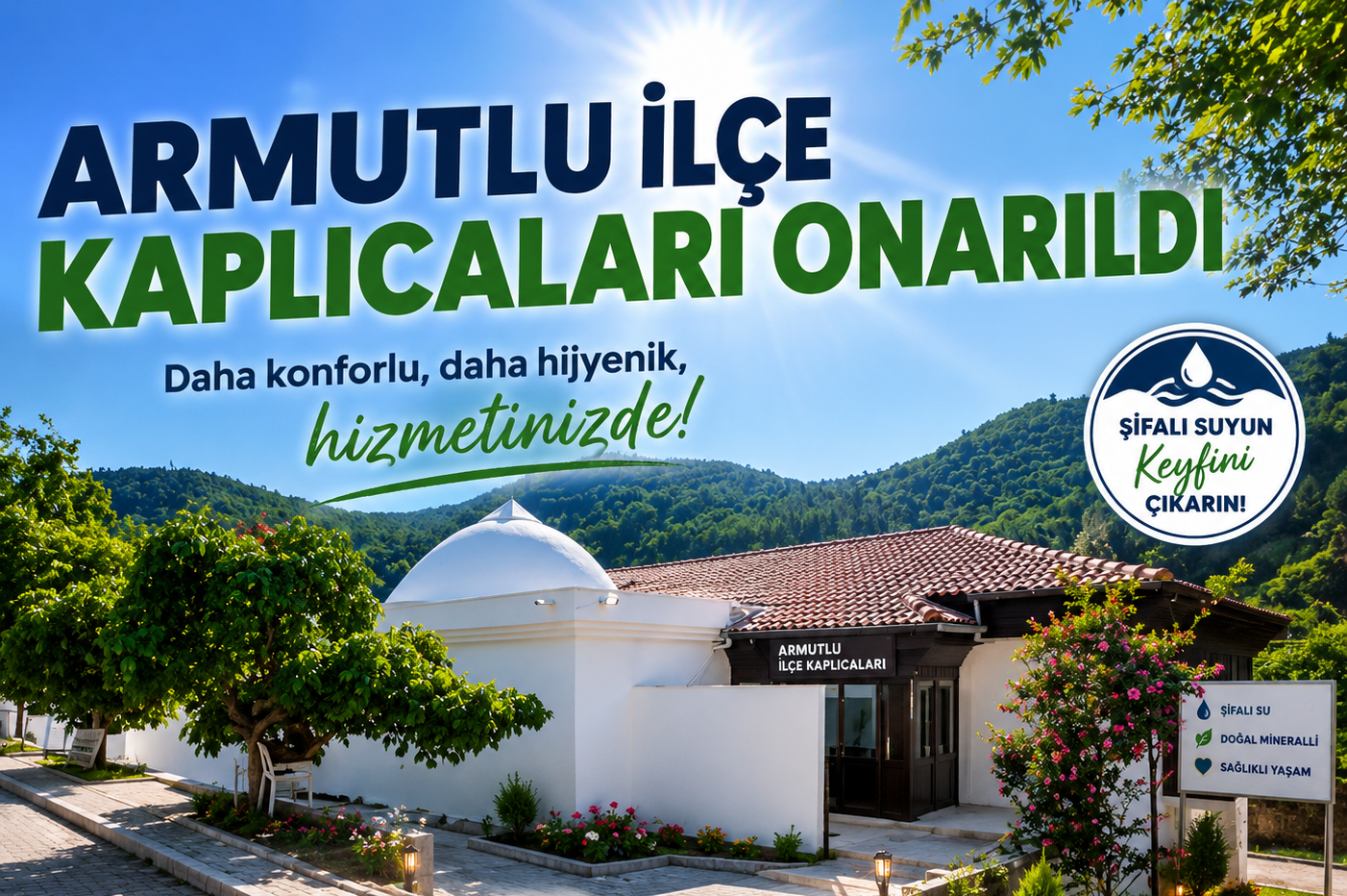 9,4 MİLYON LİRALIK RESTORASYON TAMAMLANDI!