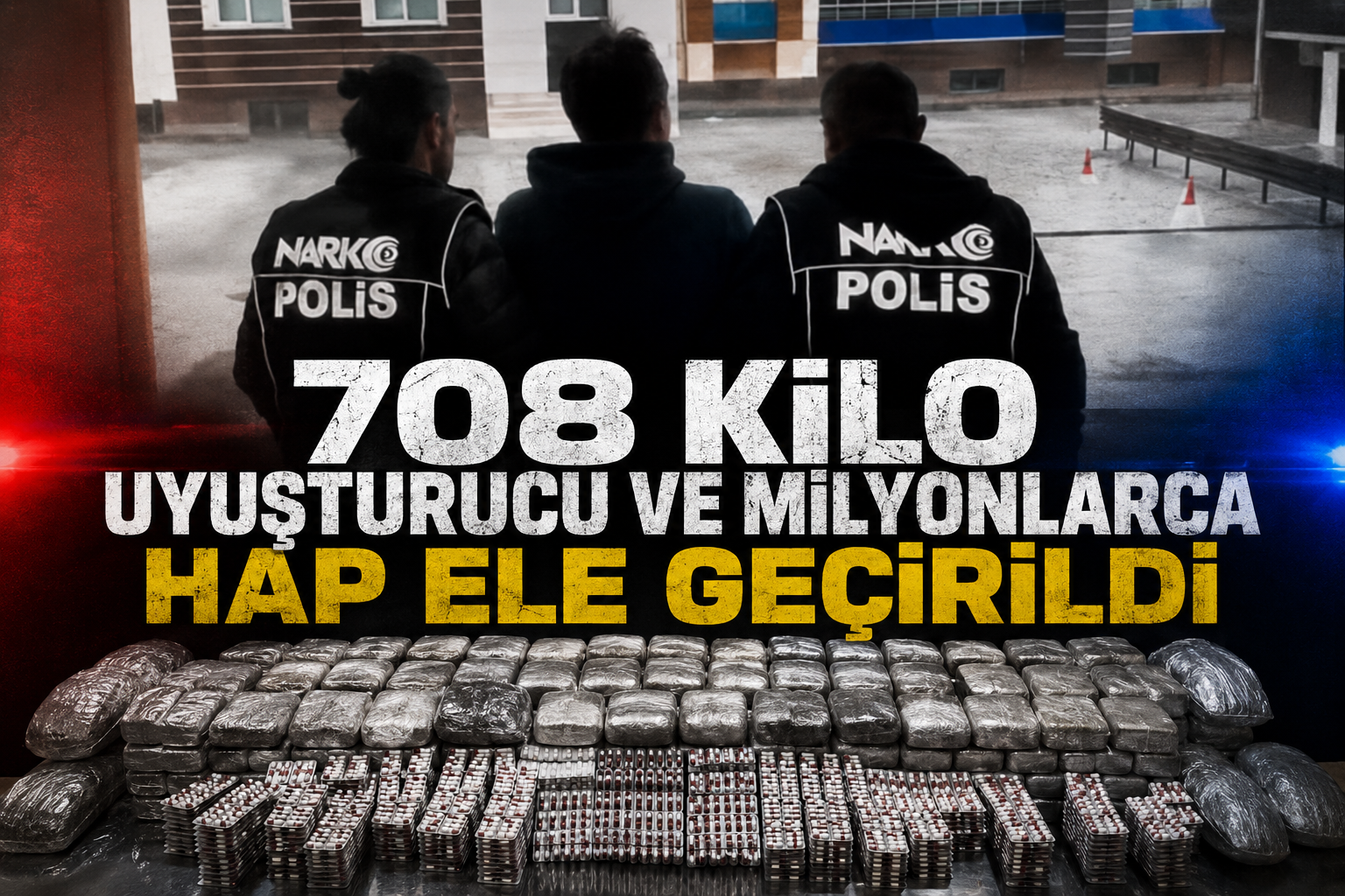 69 İLDE DEV NARKOTİK OPERASYONU! YALOVA POLİSİ SAHADA!