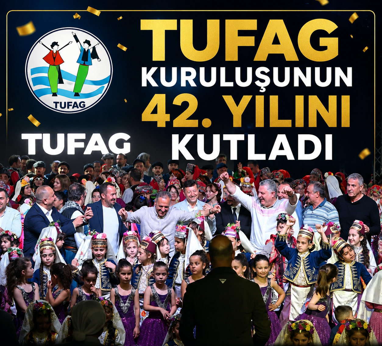 TUFAG KURULUŞUNUN 42. YILINI KUTLADI