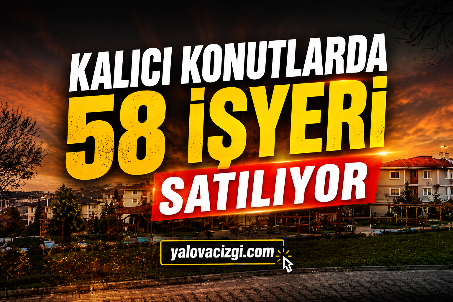 KALICI KONUTLARDAKİ DÜKKANLAR İÇİN İHALE TARİHİ AÇIKLANDI.. İŞTE ŞARTLAR!