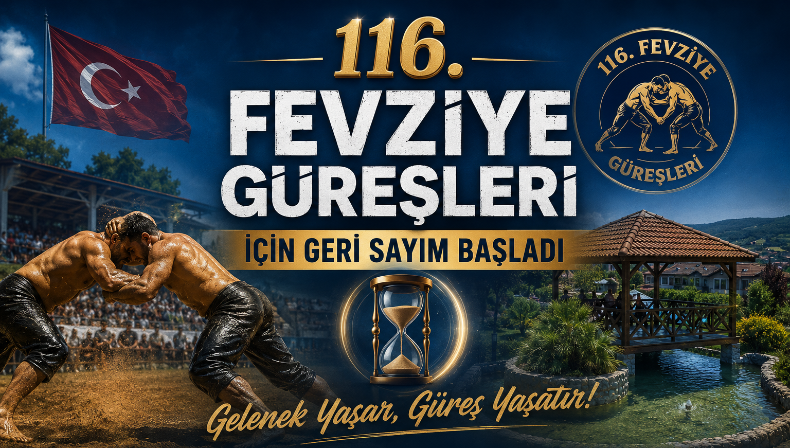 ALTINOVA’DA FEVZİYE GÜREŞLERİ İÇİN TARİHİ HEYECAN.. GÜREŞİN KALBİ ALTINOVA’DA ATACAK