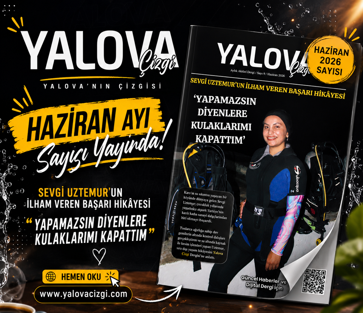 YALOVA ÇİZGİ DERGİSİ’NİN HAZİRAN SAYISI OKURLARLA BULUŞTU!