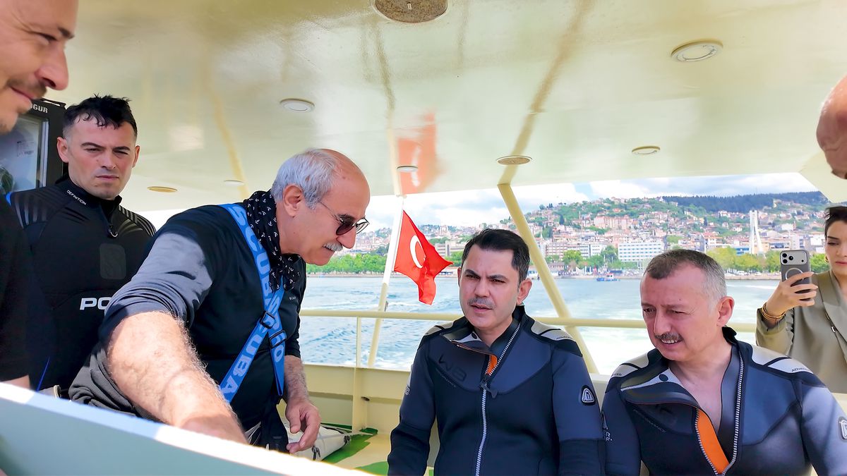 BAKAN KURUM KÖRFEZE DALDI.. KARAMÜRSEL’Lİ YILDIRIM EŞLİK ETTİ, AVCI GÖRÜNTÜLERİ KAYDETTİ