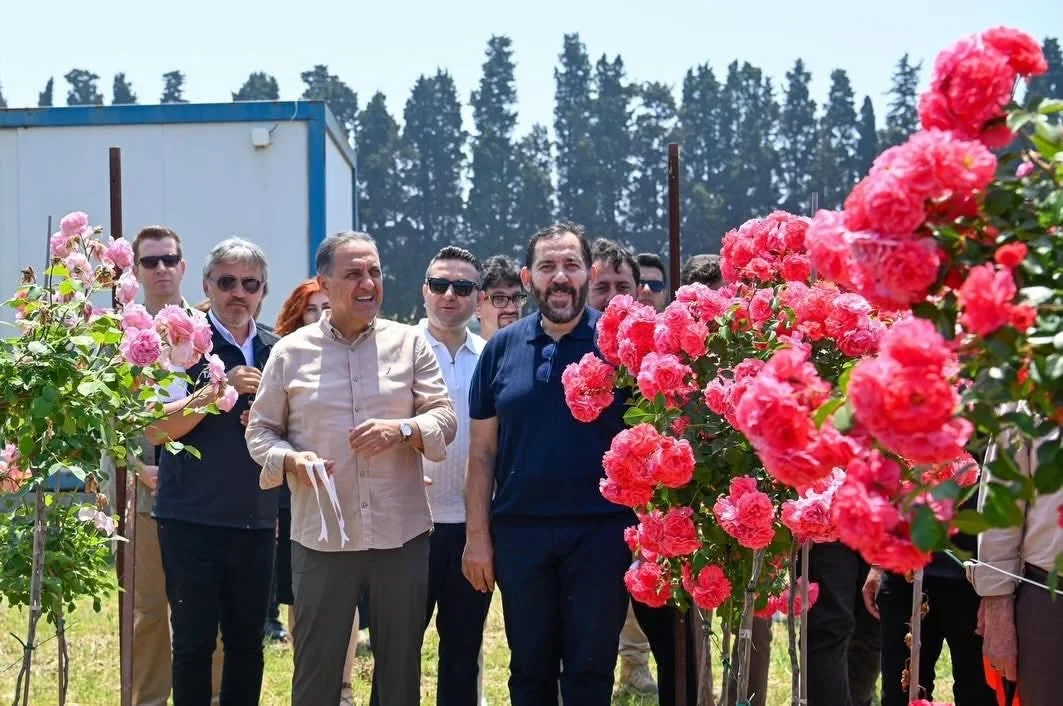 YALOVA’DA MİLLİ GÜL ÇEŞİTLERİ TANITILDI