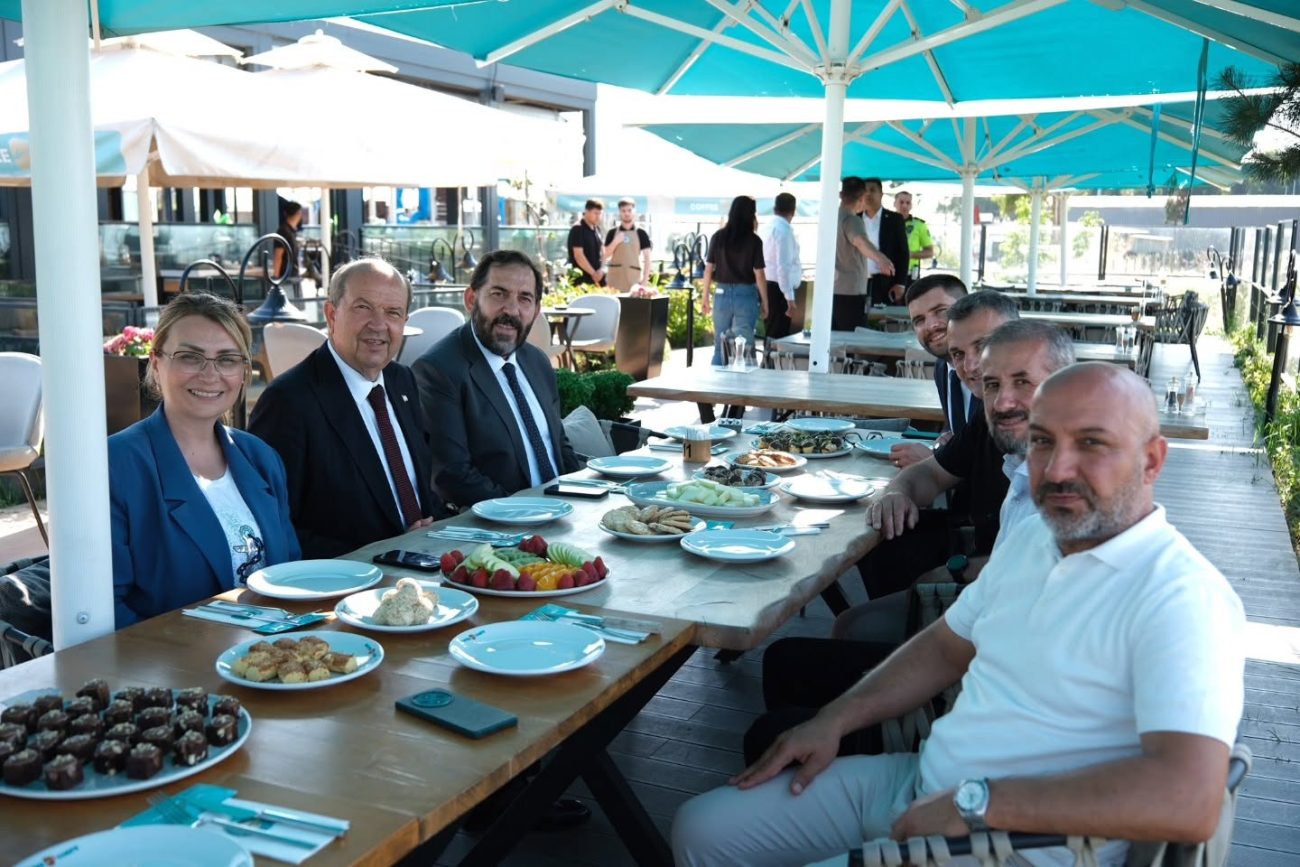 KKTC ESKİ CUMHURBAŞKANI ERSİN TATAR, ALTINOVA HERSEK LAGÜNÜNE HAYRAN KALDI