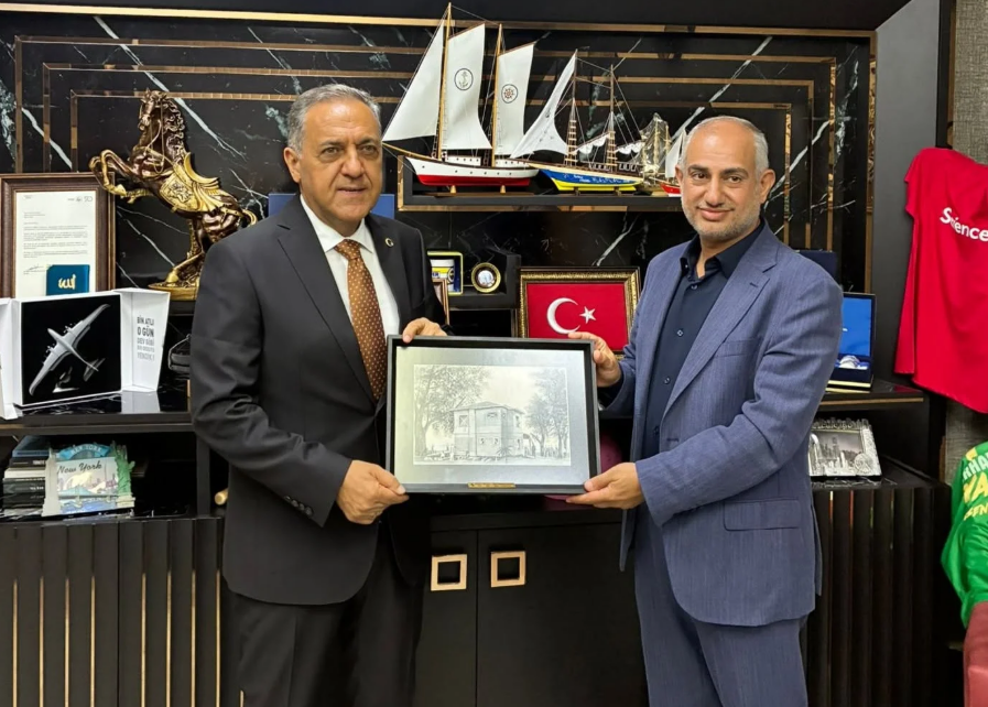 VALİ USTA’DAN YTSO YÖNETİCİSİ SOYSAL’A ZİYARET