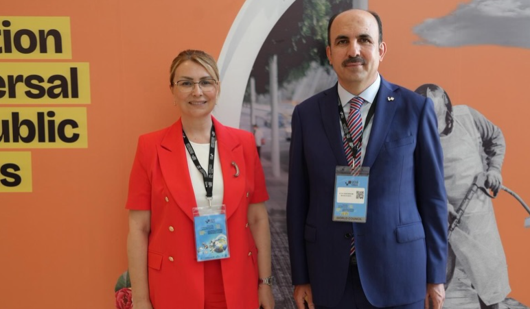FAZLACA’DAN, UCLG’DE GÖREV ALAN BAŞKAN ALTAY’A TEBRİK