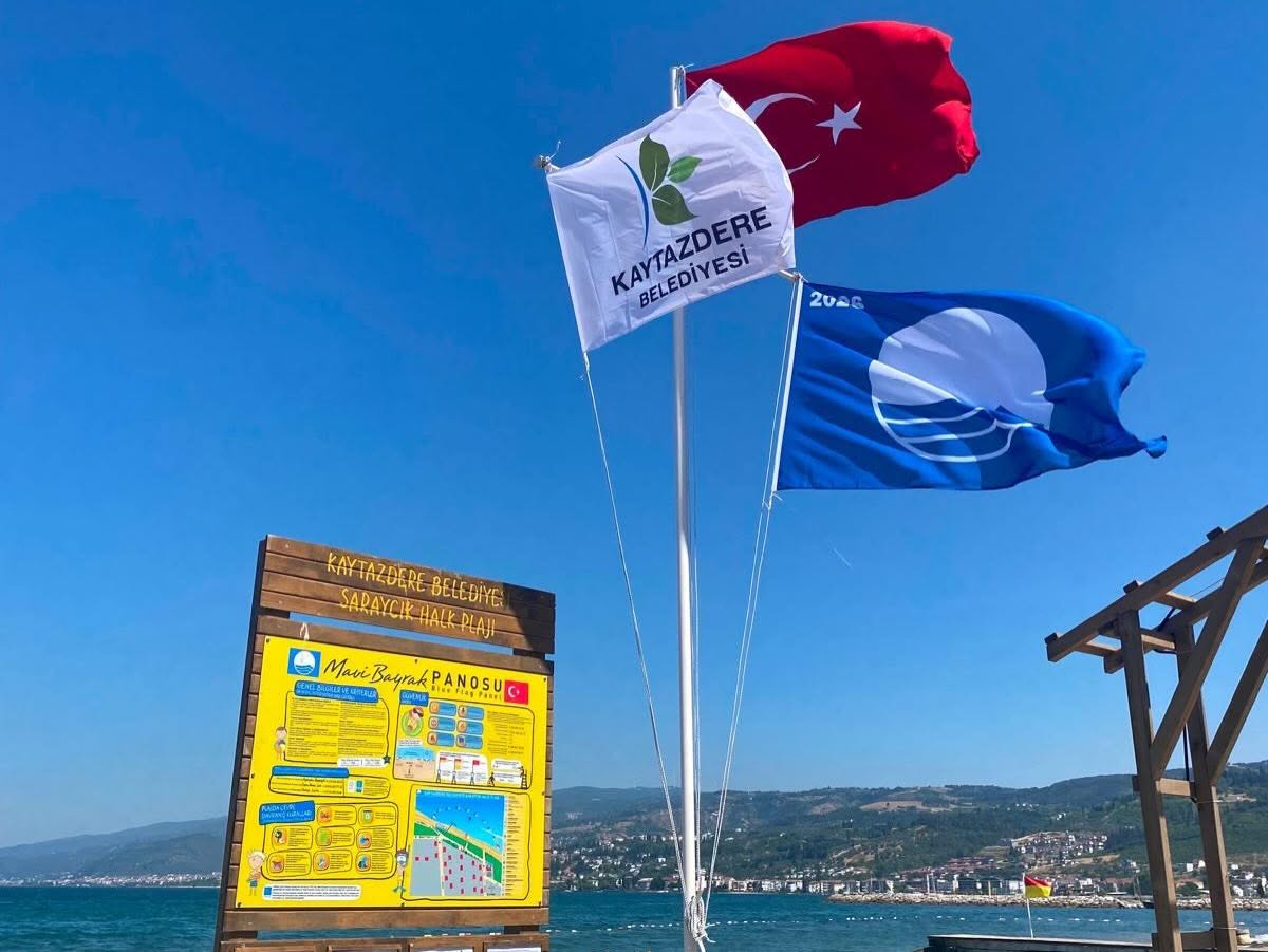 KAYTAZDERE’NİN İKİ PLAJINDA MAVİ BAYRAK GURURU 5 KAYTAZDERE’NİN İKİ PLAJINDA MAVİ BAYRAK GURURU