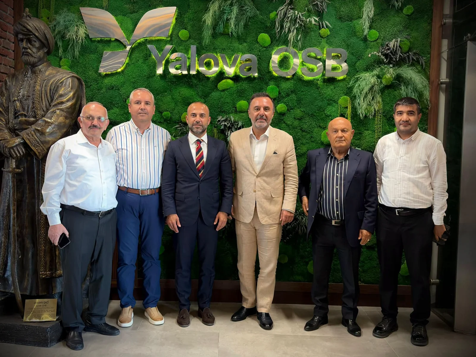 AK PARTİ HEYETİNDEN YALOVA MAKİNE OSB’YE ZİYARET