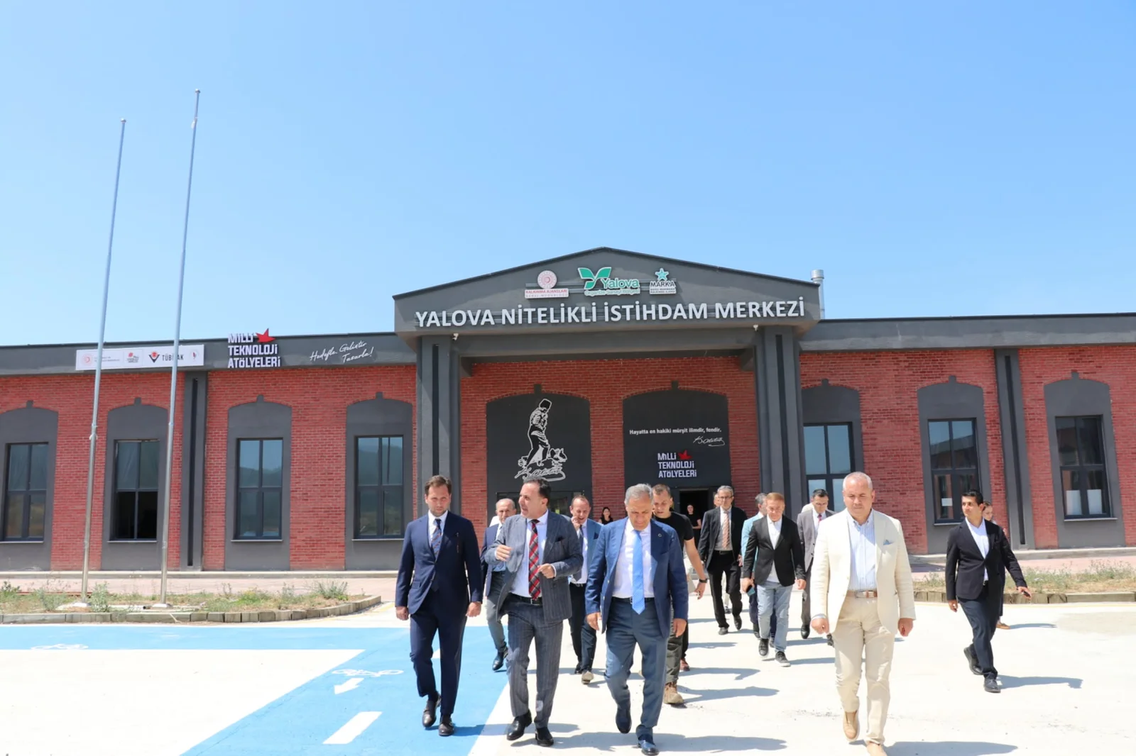 VALİ USTA’DAN YALOVA MAKİNE İHTİSAS OSB’YE ZİYARET