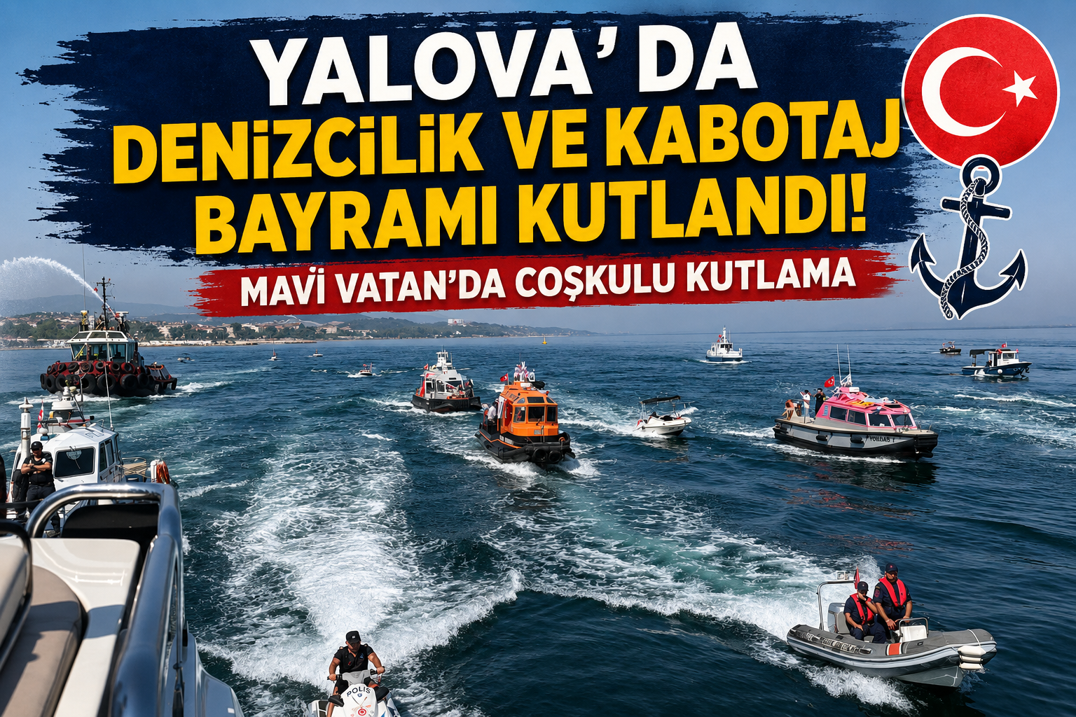 1 TEMMUZ KABOTAJ BAYRAMI KUTLANDI