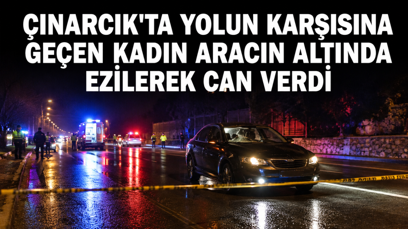 ÇINARCIK’TA FECİ KAZA! YOLUN KARŞISINA GEÇMEK İSTEYEN KADIN HAYATINI KAYBETTİ! 2 ÇINARCIK’TA FECİ KAZA! YOLUN KARŞISINA GEÇMEK İSTEYEN KADIN HAYATINI KAYBETTİ!