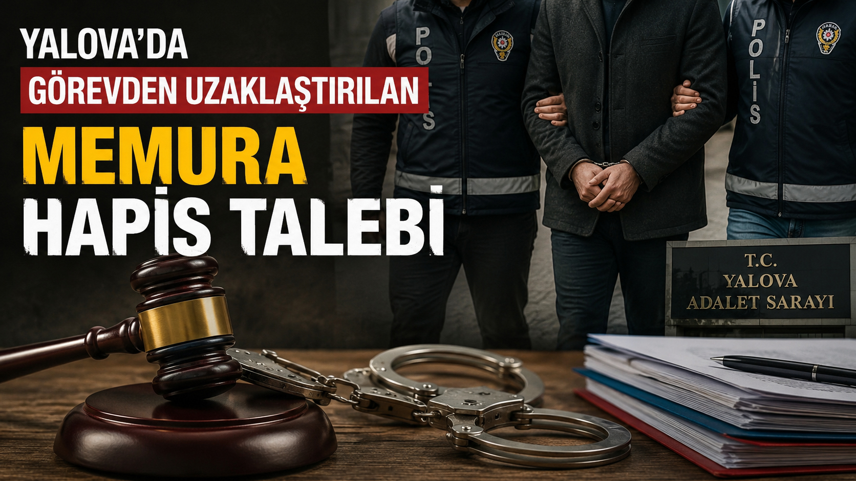 YALOVA’DA USULSÜZ İKAMET İZNİ İDDİASIYLA MEMURA HAPİS TALEBİ