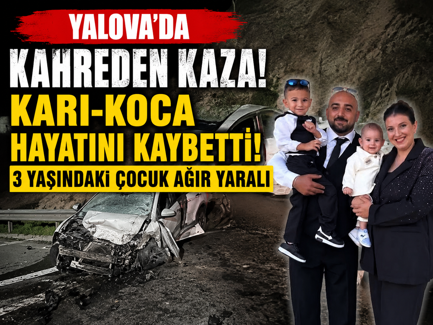 ÇINARCIK’TA FECİ MOTOSİKLET KAZASI!