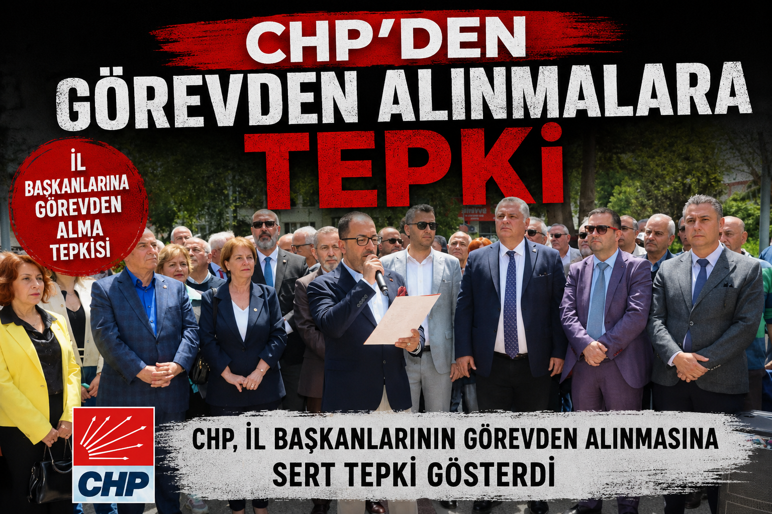 CHP’DEN YALOVA İL BAŞKANLIĞINDAN GÖREVDEN ALINMALARA TEPKİ