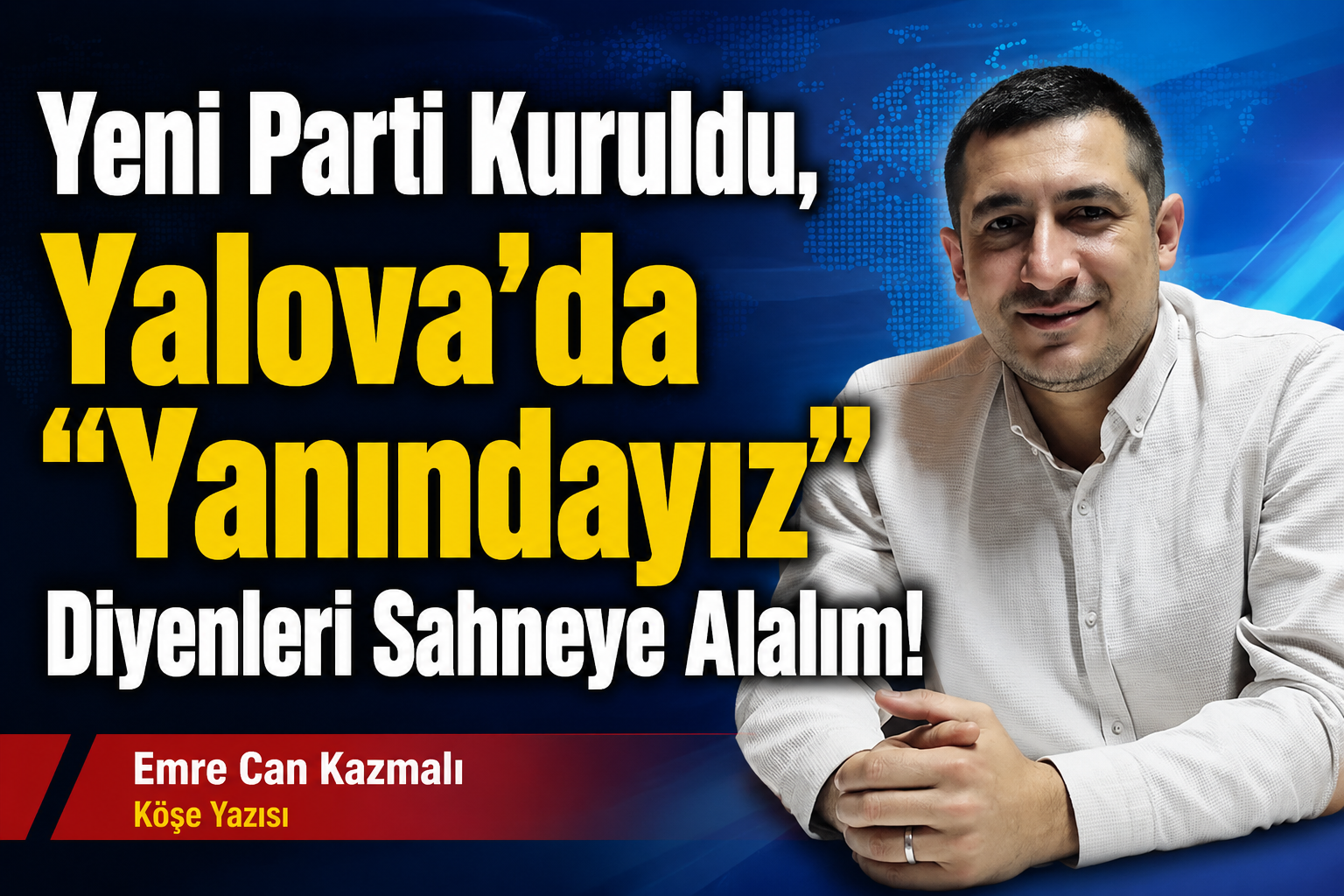 “KOLTUKLAR MI, İLKELER Mİ? ŞİMDİ HEP BERABER GÖRECEĞİZ”