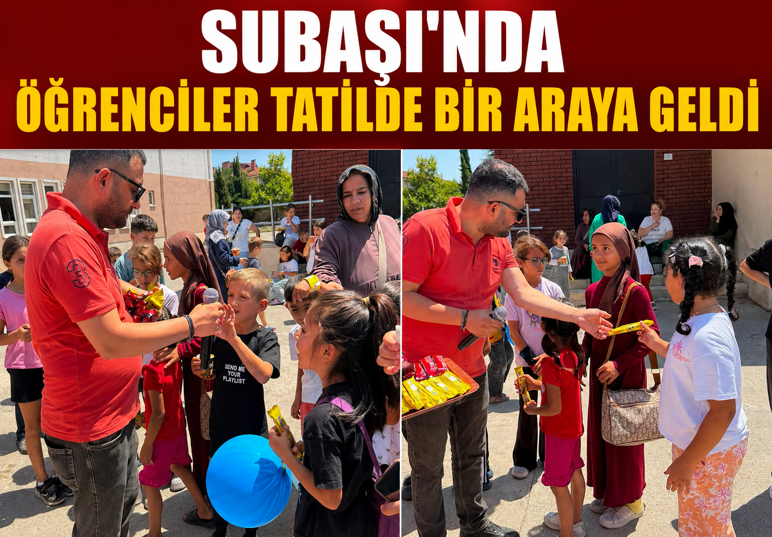 HACI ALİ SARUHAN OKULU ÖĞRENCİLERİ YAZ BULUŞMASINDA BİR ARAYA GELDİ