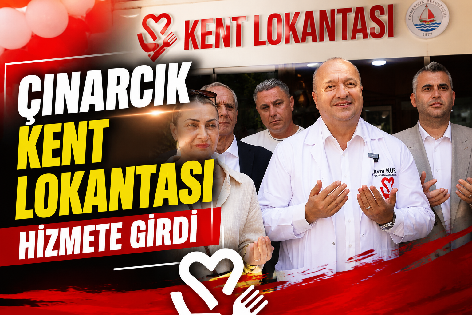 ÇINARCIK’TA KENT LOKANTASI KAPILARINI AÇTI!