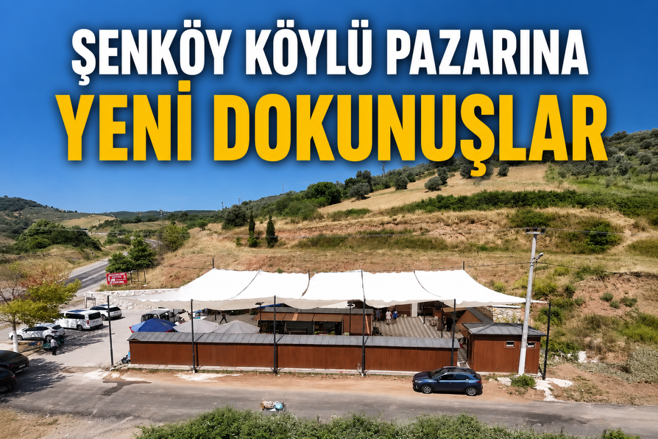 ŞENKÖY ORGANİK KÖYLÜ PAZARI YENİLENDİ!