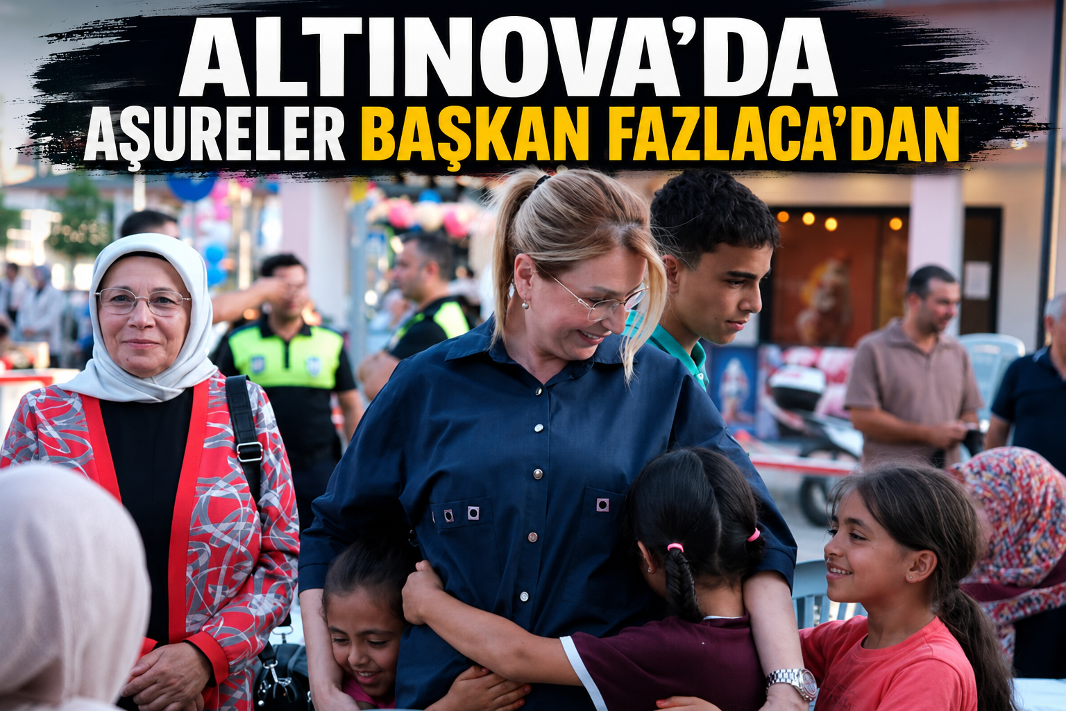 ALTINOVA’DA BİNLERCE GÖNÜL AŞURE SOFRASINDA BULUŞTU