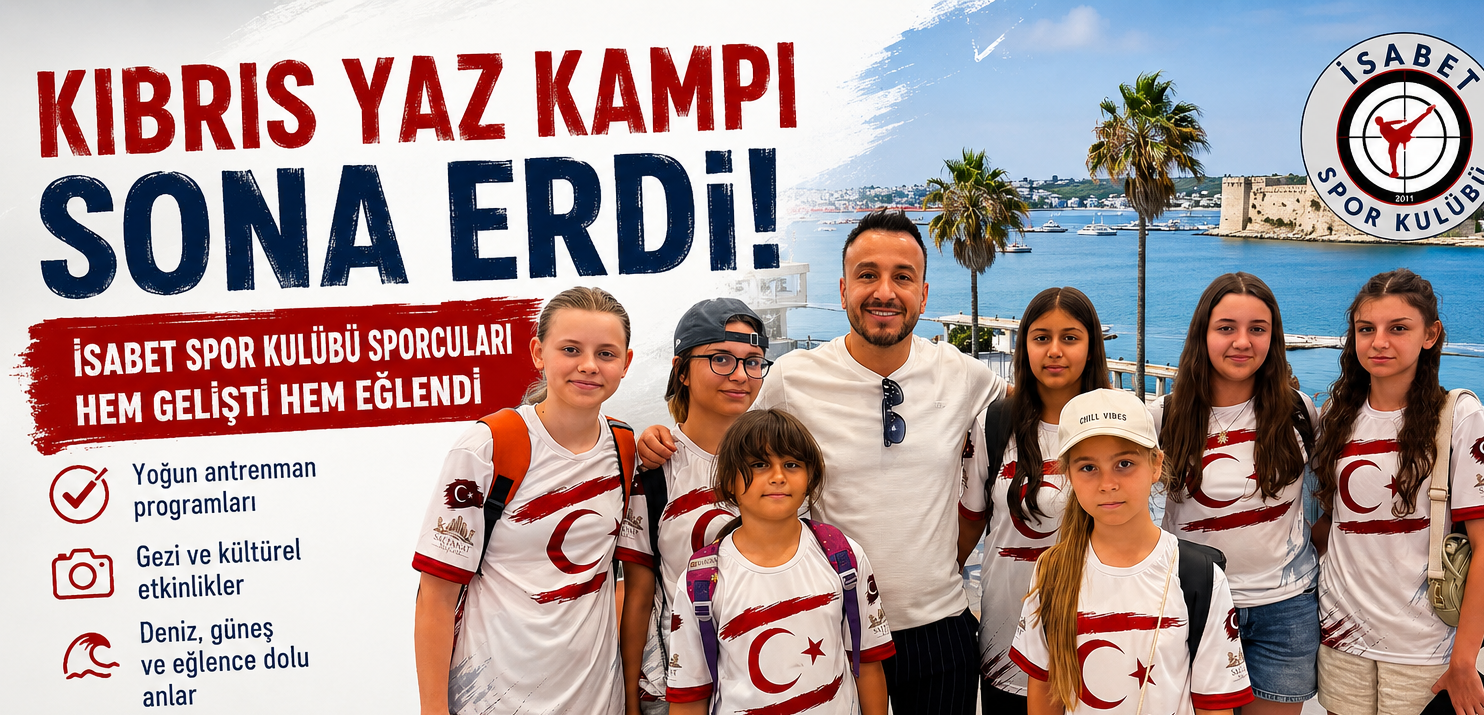 İSABET SPOR KULÜBÜ SPORCULARINDAN KIBRIS ÇIKARTMASI